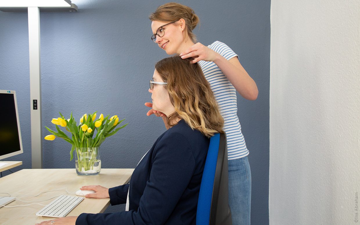 betriebliche Gesundheitsförderung - Haltungsschulung - Anjuna Hofmann